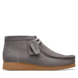 Clarks Schnürschuhe Clarks Wallabee Evo Bt 26174938 Grau