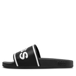 

Шльопанці Boss Bay 50466688 10218244 01 Black 001, Чорний