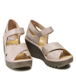 

Босоніжки Fly London Yentfly P501365003 Silver, Бежевий