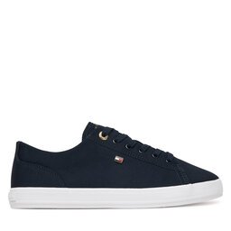 Tommy Hilfiger Sneakers Tommy Hilfiger Th Foxing Sneaker Canvas FW0FW09170 Dunkelblau