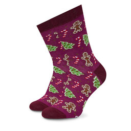 Rainbow Socks Zestaw 3 par wysokich skarpet unisex Rainbow Socks Xmas Socks Balls Mix Gifts Pak 3 Kolorowy