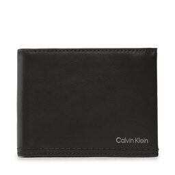 Calvin Klein Cartera grande para hombre Calvin Klein Duo Stitch Trifold I0Cc W/Coin L K50K510325 BAX