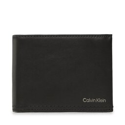 Calvin Klein Голям мъжки портфейл Calvin Klein Duo Stitch Trifold I0Cc W/Coin L K50K510325 BAX