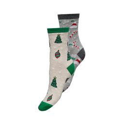 E-shop Sada 2 párů dámských vysokých ponožek ONLY