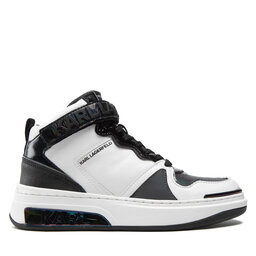 

Снікерcи KARL LAGERFELD KL62044 White Lthr W/Black, Білий
