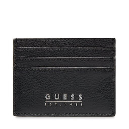 Guess Калъф за кредитни карти Guess Fidenza Slg SMFIDA LEA25 Черен