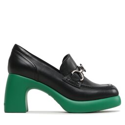 

Туфлі KARL LAGERFELD KL33830 Black Lthr W/Green, Чорний