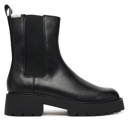 Calvin Klein Jeans Μποτάκια με λάστιχο Calvin Klein Jeans Combat Mid Chelsea Boot Hw Lth YW0YW01869 Μαύρο