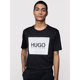 HUGO Hugo T-Shirt Dolive211 50442929 Μαύρο Regular Fit