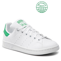 adidas Schuhe adidas Stan Smith J FX7519 Ftwwht/Ftwwht/Green