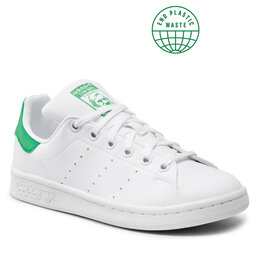 adidas Zapatos adidas Stan Smith J FX7519 Ftwwht/Ftwwht/Green