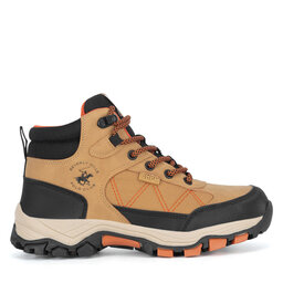 Beverly Hills Polo Club Schnürschuhe Beverly Hills Polo Club CF-TREKING-01 IV CH Braun