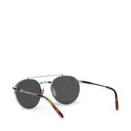 

Сонцезахисні окуляри Ray-Ban Round II Titanium 0RB8237 3139O4 Silver/Grey Mirror Blue, Срібний