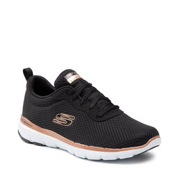 Skechers Obuća Skechers Flex Appeal 3.0 13070/BKRG Black/Rose Gold