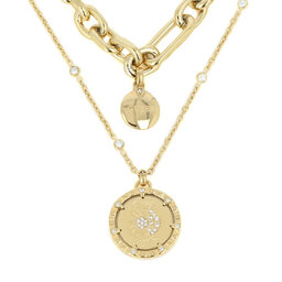 

Намисто Guess JUBN04 042JW YG, Позолота жовтого кольору