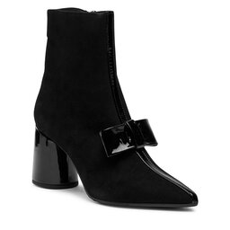 Baldowski Botine Baldowski D04452-4400-003 Lakier Czarny/Zamsz Czarny