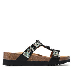 

Шльопанці Scholl F26607 New Bogota Wedge Med 1004 Black, Чорний