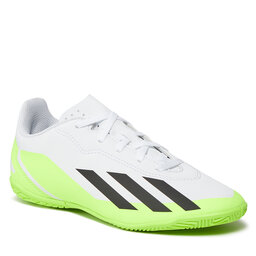 adidas Chaussures adidas X Crazyfast.4 Indoor Boots IE4065 Ftwwht/Cblack/Luclem
