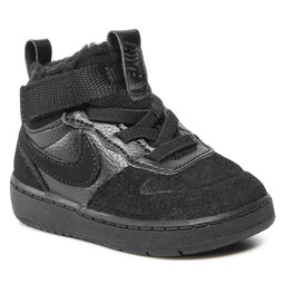 Nike Pantofi Nike Court Borough Mid 2 Boot Md CQ4027 001 Black/Black/Black