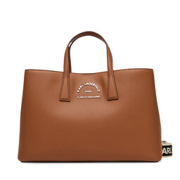 KARL LAGERFELD Ročna torba KARL LAGERFELD A3W30315 Rjava