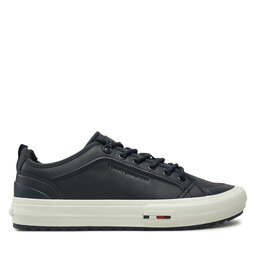 Tommy Hilfiger Sneakers Tommy Hilfiger Th Hi Vulc Cleat Low Lth FM0FM05452 Dunkelblau
