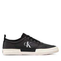 

Снікерcи Calvin Klein Jeans Skater Vulcanized Laceup Rcotton YM0YM00414 Black BDS, Чорний