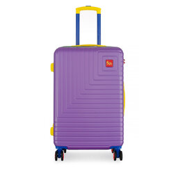 Semi Line Μεσαία Βαλίτσα Semi Line T5940-2 Μωβ