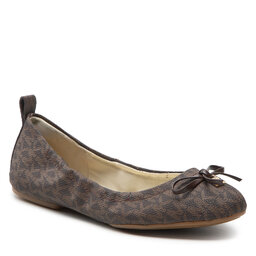 MICHAEL Michael Kors Balerina MICHAEL Michael Kors Juliette Flat 40S2JTFP1B Brown