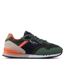

Снікерcи Pepe Jeans London One Basic B PBS30540 Khaki Green 765, Зелений