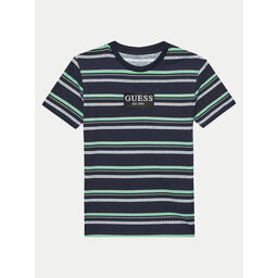 Guess Guess Majica L4YI24 K8HM3 Mornarsko modra Regular Fit