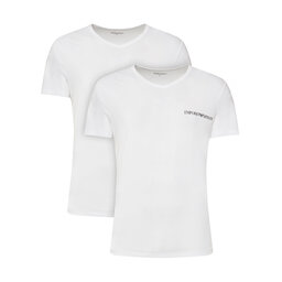 Emporio Armani Underwear Emporio Armani Underwear 2er-Set T-Shirts EM000392 AF10779 M0082 Weiß Regular Fit