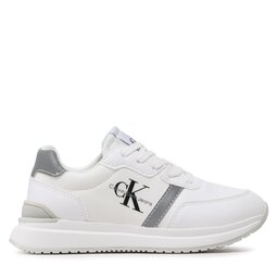 

Снікерcи Calvin Klein Jeans Low Cut Lace-Up Sneaker V3X9-80580-1594 M White/Grey X092, Білий
