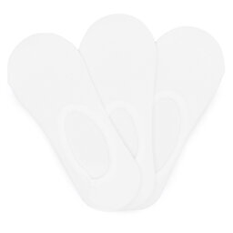 JENNY Σετ 3 ζευγάρια κάλτσες σοσόνια γυναικεία JENNY 4WB-001-SS24 (3-pack) 2 Λευκό