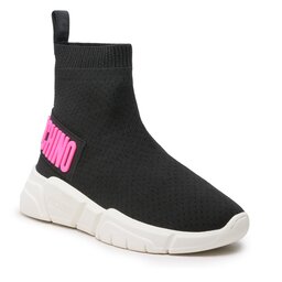 LOVE MOSCHINO Сникърси LOVE MOSCHINO JA15493G1GIZF00A Nero/Fuxia