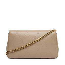 Tory Burch Сумка Tory Burch Quilted Chain Wallet 186041 Кремовий