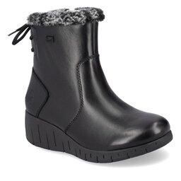 Rieker Μποτάκια Rieker Y1350-00 Schwarz / Schwarz / Anthrazit 00