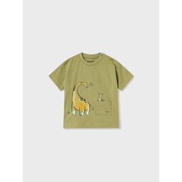 Mayoral Mayoral Camiseta 1027 Verde Regular Fit