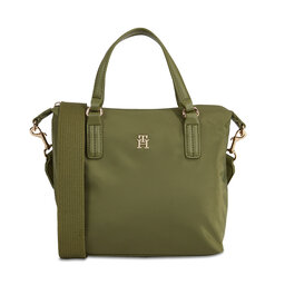 Tommy Hilfiger Sac à main Tommy Hilfiger Poppy Small Tote AW0AW15217 Putting Green MS2