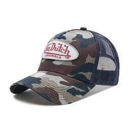 Von Dutch Czapka z daszkiem Von Dutch Trucker Boston 7030132 Szary
