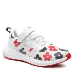 adidas Chaussures adidas Fortarun 2.0 Cloudfoam Sport Running Elastic Lace Top Strap Shoes GZ9754 Blanc