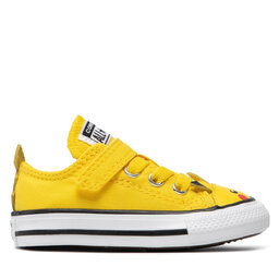 

Кеди Converse Ctas 1V Ox A01231C Vibrant Yellow/Black/White, Жовтий