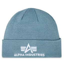 Alpha Industries Czapka Alpha Industries 3D Beanie 168910 Greyblue 134