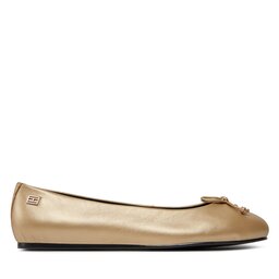 

Балетки Tommy Hilfiger Essential Golden Ballerina FW0FW07865 Gold 0HS, Золотий