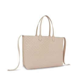 

Сумка Tommy Hilfiger Iconic Tommy Tote Mono AW0AW15572 Merino ABO, Бежевий