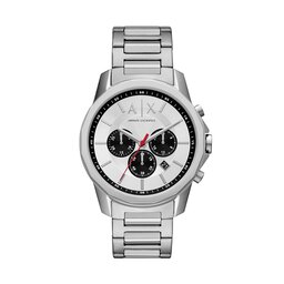 Armani Exchange Klocka Armani Exchange Banks AX1742 Silver/Silver