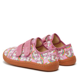 

Снікерcи Froddo Barefoot Canvas G1700379-4 D White/Pink 4, Кольоровий