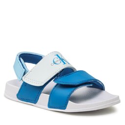 Calvin Klein Jeans Сандали Calvin Klein Jeans Velcro Sandal V1B2-80627-1172 S Royal/White X041
