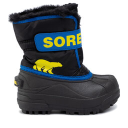 Sorel Μπότες Χιονιού Sorel Snow Commander NC1960 Μαύρο