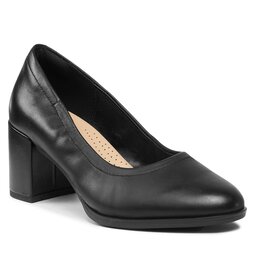 Clarks Lågskor Clarks Freva 55 Court 261709644 Black Leather