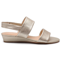 

Босоніжки Clarks Sense Lily 261394454 Champagne Leather, Золотий